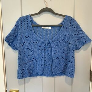 Altar’d State Lightweight Knit Open-Front Cover Up